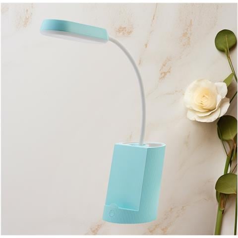 Lampada Da Tavolo A Led Per La Protezione Degli Occhi Per La Casa E La Camera Da Letto Blue - Foto 2