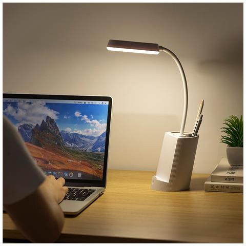 Lampada Da Tavolo A Led Per La Protezione Degli Occhi Per La Casa E La Camera Da Letto Blue - Foto 4