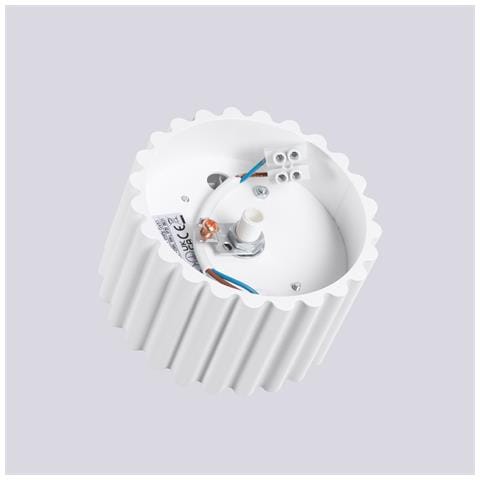 Lampada Da Soffitto Aura 1 Bianco Gx53 Sl. 1782 - Minimalist Lampada A Soffitto Bianco 6x10x10 Cm - Foto 8