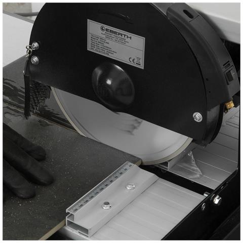 Tagliapiastrelle Elettrico 900 Mm Con Laser (regolabile Continuamente Fino A 45°, Profondità Di Taglio 25 Mm, Arresto Angolare, Disco Diamantato) Tagliapiastrelle A Umido Macchina Da Taglio - Foto 8