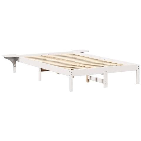 Rete letto con comodini Bianco Bianco - Foto 1