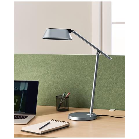 Lampada Da Scrivania A Led Leonis Con Dimmer Grigio - Foto 1