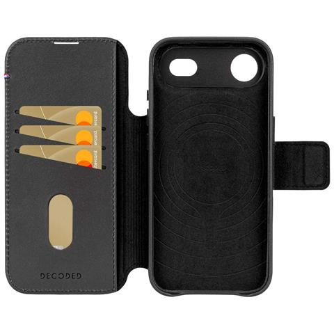 Custodia Magsafe Per Iphone Air Folio Staccabile Elegante E Resistente, Nero - Foto 4