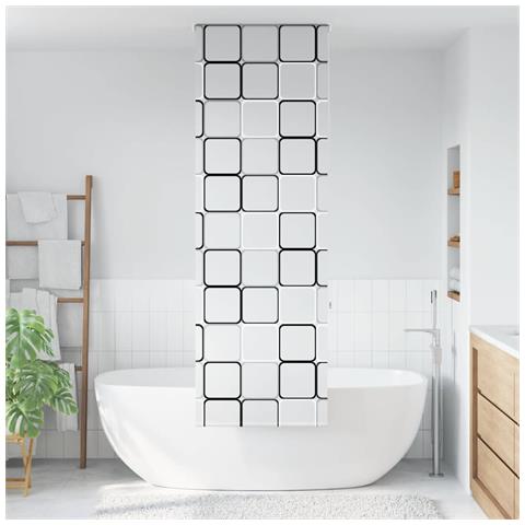 Tenda a Rullo Doccia 70x240 cm Larghezza Tessuto 66 cm - Foto 2