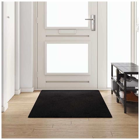 Runner in Moquette Nero 100 x 250 cm 100% Polipropilene Tuft - Foto 2