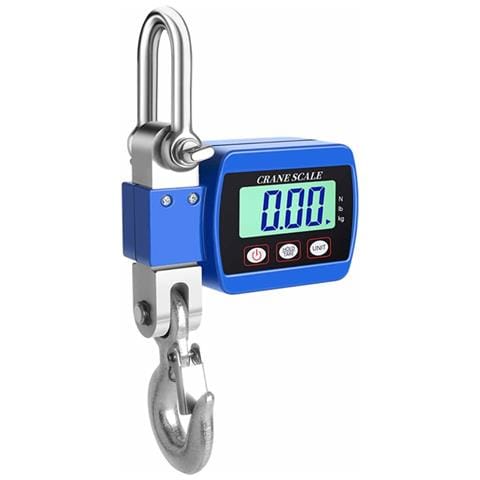 Bilancia A Gru Digitale Da 300 Kg - Bilancia Sospesa Per Carichi Pesanti Con Display Lcd Blue - Foto 1
