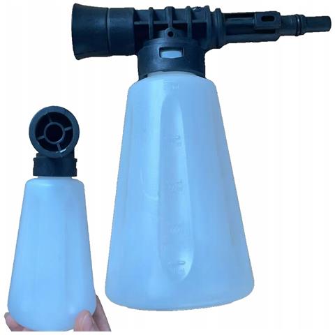 Pistola A Schiuma Di Ricambio Compatibile Con Idropulitrice Lavor - 250ml, 150 Bar, 60°c, Regolabile, Trasparente - Foto 1