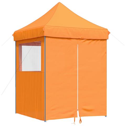 Tenda Party Arancione 200 x 200 x 306 cm Tessuto Oxford - Foto 1