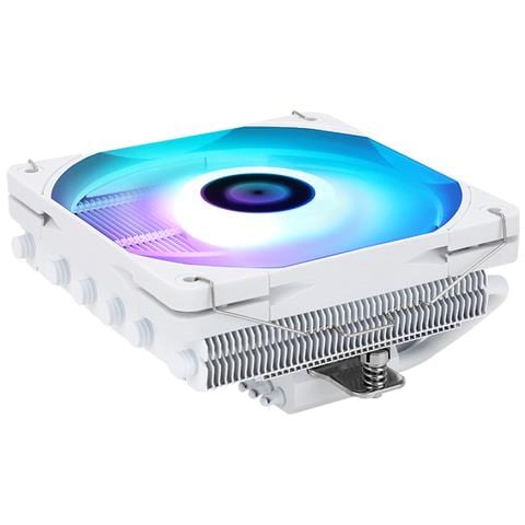 AXP120-X67 WHITE ARGB sistema di raffreddamento per computer Case per computer Raffreddatore d'aria 12 cm Bianco 1 pz - Foto 1