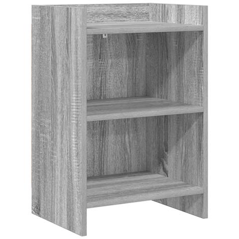 Comodini Sonoma grigio 40 x 30 x 60 cm Legno ingegnerizzato - Foto 1