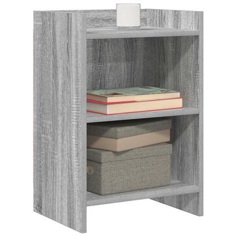 Comodini Sonoma grigio 40 x 30 x 60 cm Legno ingegnerizzato - Foto 2