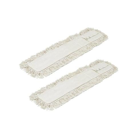 conf. 2 Ricambio scopa ind. forbice cotone 100cm 0026F - Foto 1