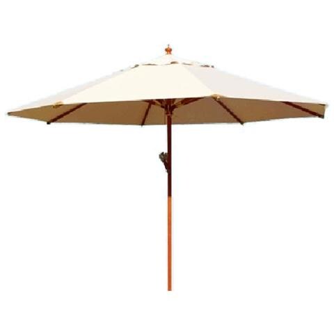 Ombrellone da giardino in legno palo centrale cm 300 per esterno - Foto 2