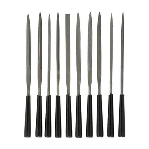 Mini Lime Ad Ago Per Ferro Mm 140 Set 10 Pezzi Ø 3 Assortimento Serie Precision - Foto 1
