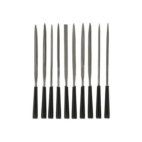 Mini Lime Ad Ago Per Ferro Mm 140 Set 10 Pezzi Ø 3 Assortimento Serie Precision - Foto 2