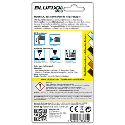 Light Curing Repair Gel - Complete Kit For Metal, Glas & Stone - Refill Stick Darkbrown - Foto 2