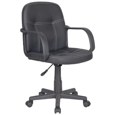 Poltrona A Gas C / braccioli Mod. 1431 Col. nero - Foto 1