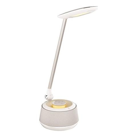 Btl030 Led Lampada Da Tavolo Con Altoparlante Bluetooth, Bianco - Foto 1
