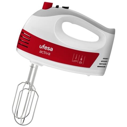 Sbattitore BV4650 con 2 Livelli di Velocità Potenza 400 W Colore Bianco /Rosso - Foto 6