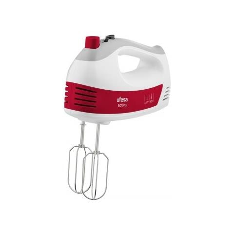 Sbattitore BV4650 con 2 Livelli di Velocità Potenza 400 W Colore Bianco /Rosso - Foto 2