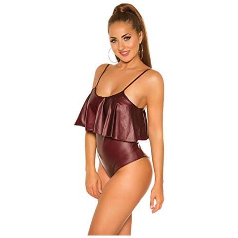 Wet Look - Body Da Donna, Taglia Unica - Foto 2