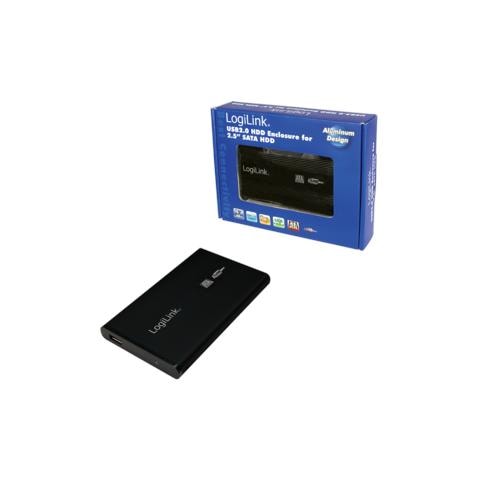Box Hard Disk 2.5'' SATA Interfaccia USB 2.0 Colore Nero - Foto 1