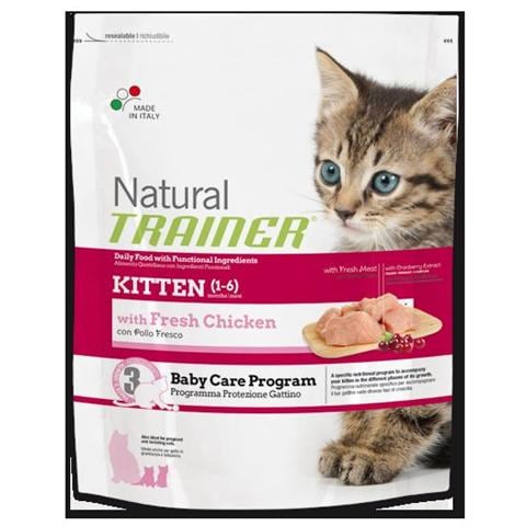 Cibo per Gatti Kitten con Pollo Fresco 300 gr - Foto 1