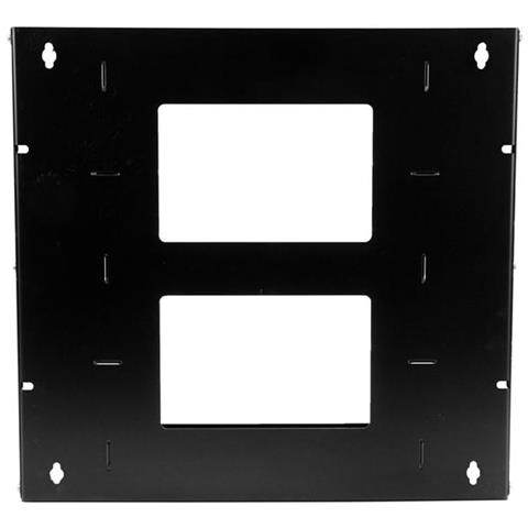 "Rack Armadio per Montaggio a Parete con Mensola Incorporata - Accaio - 8U - regolabile da 12""-18""" - Foto 6