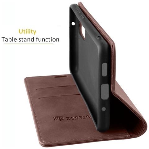 Custodia Originale Book Xproof Flip Case Per Apple Iphone 11 Mud Brown - Foto 4