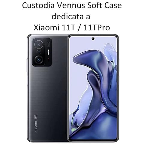 Custodia Tpu Silicone Lite Cover Soft-case Per Xiaomi 11t - 11t Pro Pink - Foto 2