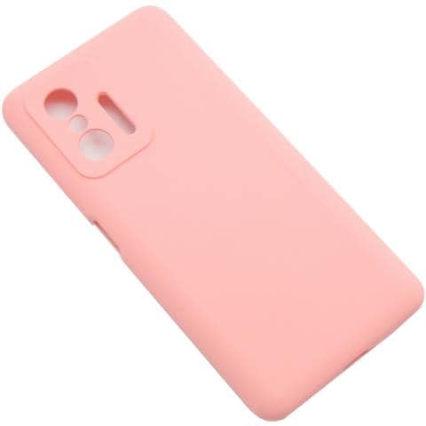 Custodia Tpu Silicone Lite Cover Soft-case Per Xiaomi 11t - 11t Pro Pink - Foto 1