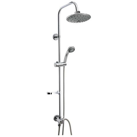 Colonna Doccia Tonda Cromato Carbonia - Foto 3