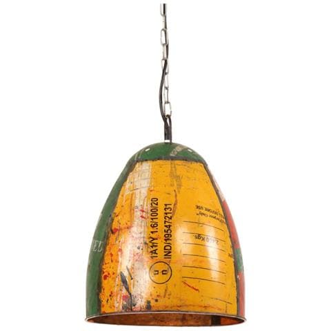 Lampada Sospesa Industriale 25 W Multicolore Rotonda 32 Cm E27 - Foto 1