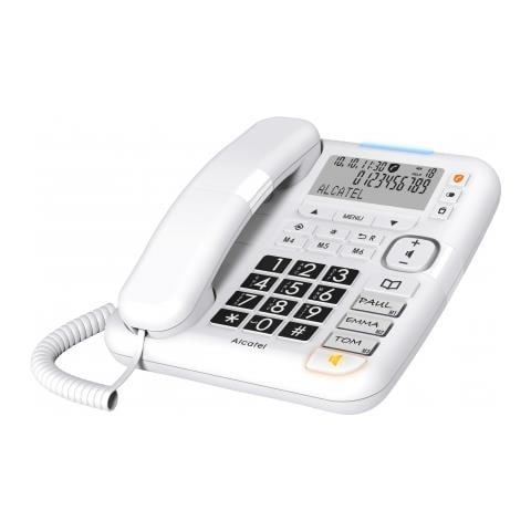 TMAX 70 Telefono analogico /DECT Identificatore di chiamata Bianco - Foto 1