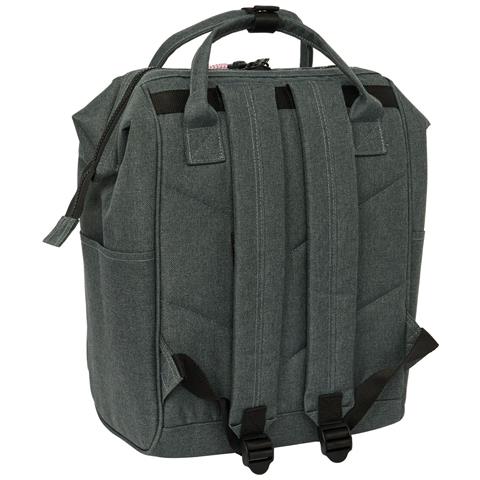 Zaino Per Portatile Silver Pink Grigio 27 X 40 X 19 Cm - Foto 4