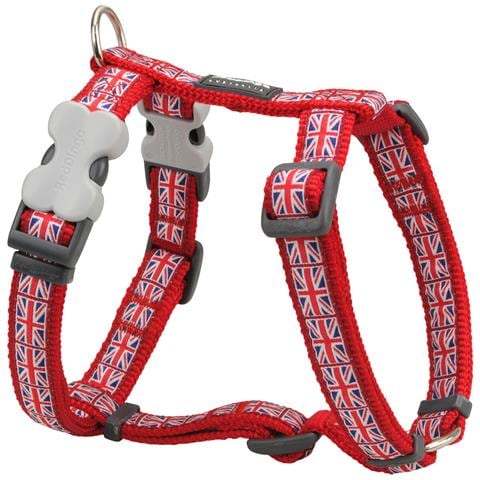 Imbracatura Per Cani Union Jack 25-39 Cm Rosso - Foto 1