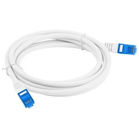 Cavo Di Rete Rigido Ftp Categoria 6 Pcf6a-10cc-0200-w Bianco 2 M - Foto 2