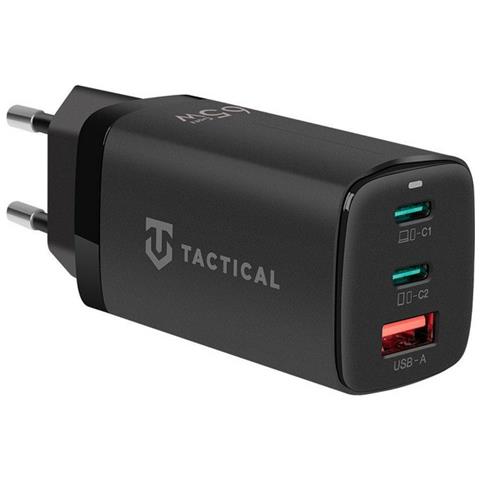 Caricabatterie Da Casa Originale Flashbang 1x Usb + 2x Usb-c Fino A 65w Black - Foto 1