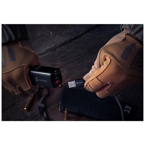 Caricabatterie Da Casa Originale Flashbang 1x Usb + 2x Usb-c Fino A 65w Black - Foto 5