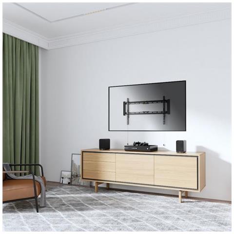 17.99.1222 Supporto Tv A Parete 2,03 M (80"") Nero - Foto 3