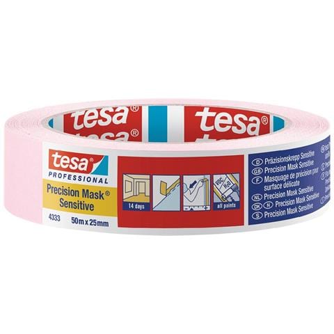 Nastro Per Mascheratura 'precision Mask Sensitive Mm 19 X Mt. 50 - Colore Rosa - Foto 1