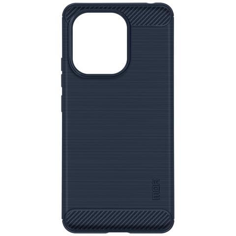 Cover Silicone Per Xiaomi Redmi Note 13 4g Effetto Metallo Spazzolato, Blu - Foto 1