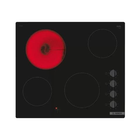 Serie 2 PKE611CA8E piano cottura Nero Da incasso 60 cm Ceramica 4 Fornello (i) - Foto 1