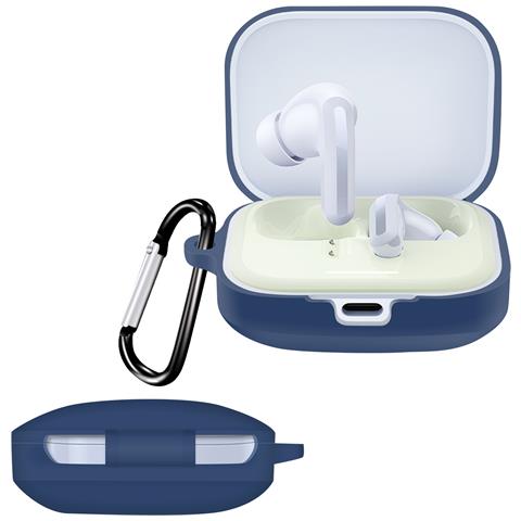 Custodia Protettiva In Silicone Per Redmi Buds 5 Darkblue - Foto 2
