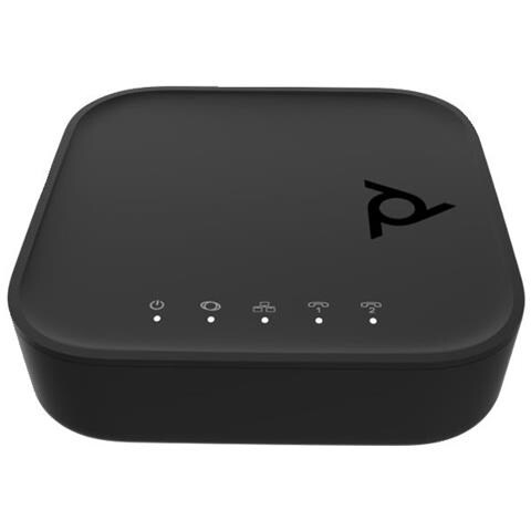 Adattatore VoIP HP POLY ATA 402 2FXS Con SIP Aperto e Alimentatore - Foto 1