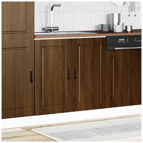 Mobile Base Lavello Porto Rovere Marrone 80x46x81,5 Cm - Foto 3