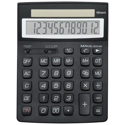 Eco 950 Calcolatrice Nero - Foto 1