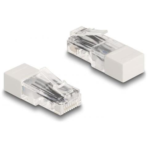 Delock 67185 Cavo Di Collegamento Rj45 Bianco - Foto 1