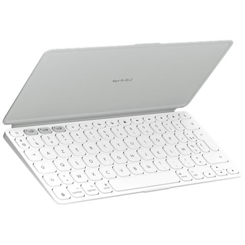 920-013007 tastiera Universale Bluetooth AZERTY Francese Bianco - Foto 1