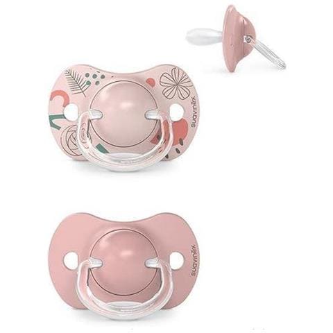Suavinex Walkpark Succhietto Silicone 6-18M 2Pz Rosa Sxpro - Foto 1
